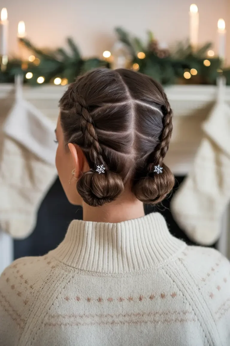 35 Festive Christmas hairstyles for short hair to try now