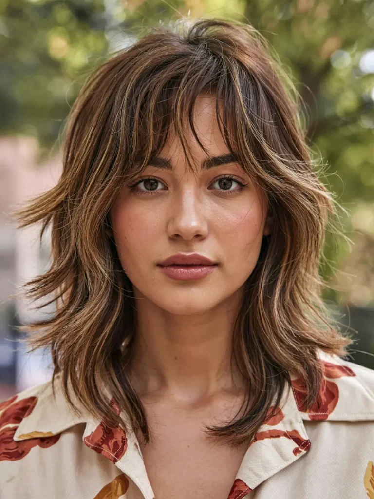 15 Wolf Cut with Bangs  Styles You’ll Love