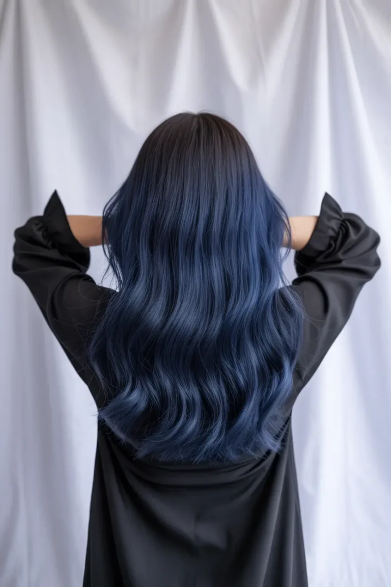 Dark Blue Hair Inspiration You’ll Crave