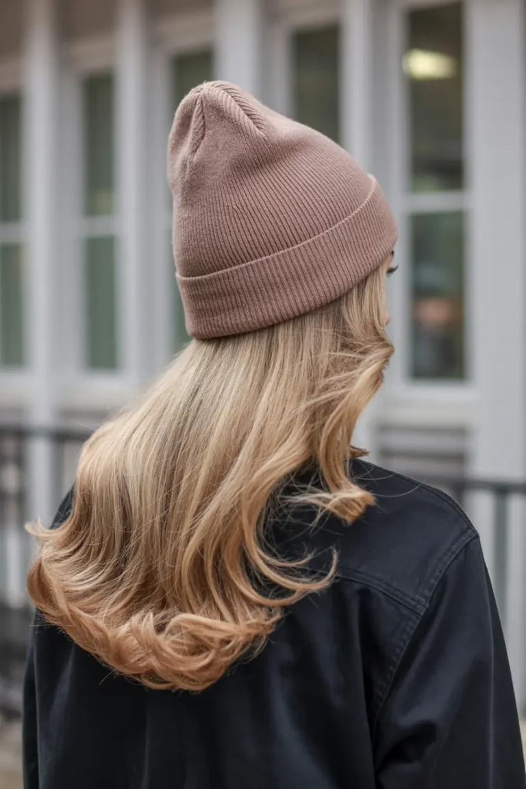 20 best Beanie Hairstyles and Winter Hair Tips